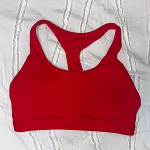 Fabletics Red Sports Bra
